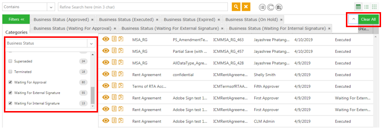 Searching Agreements and Requests filters 7.8.PNG