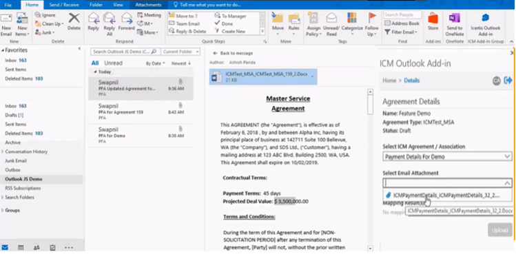 Email Outlook Plugin 9