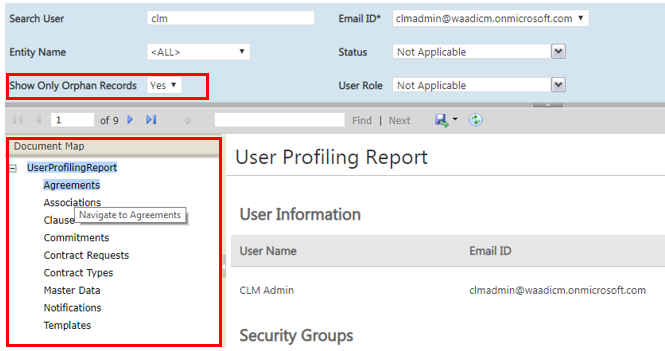 User Profiling Report - C7.SP6