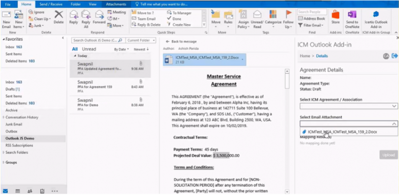 Email Outlook Plugin 1